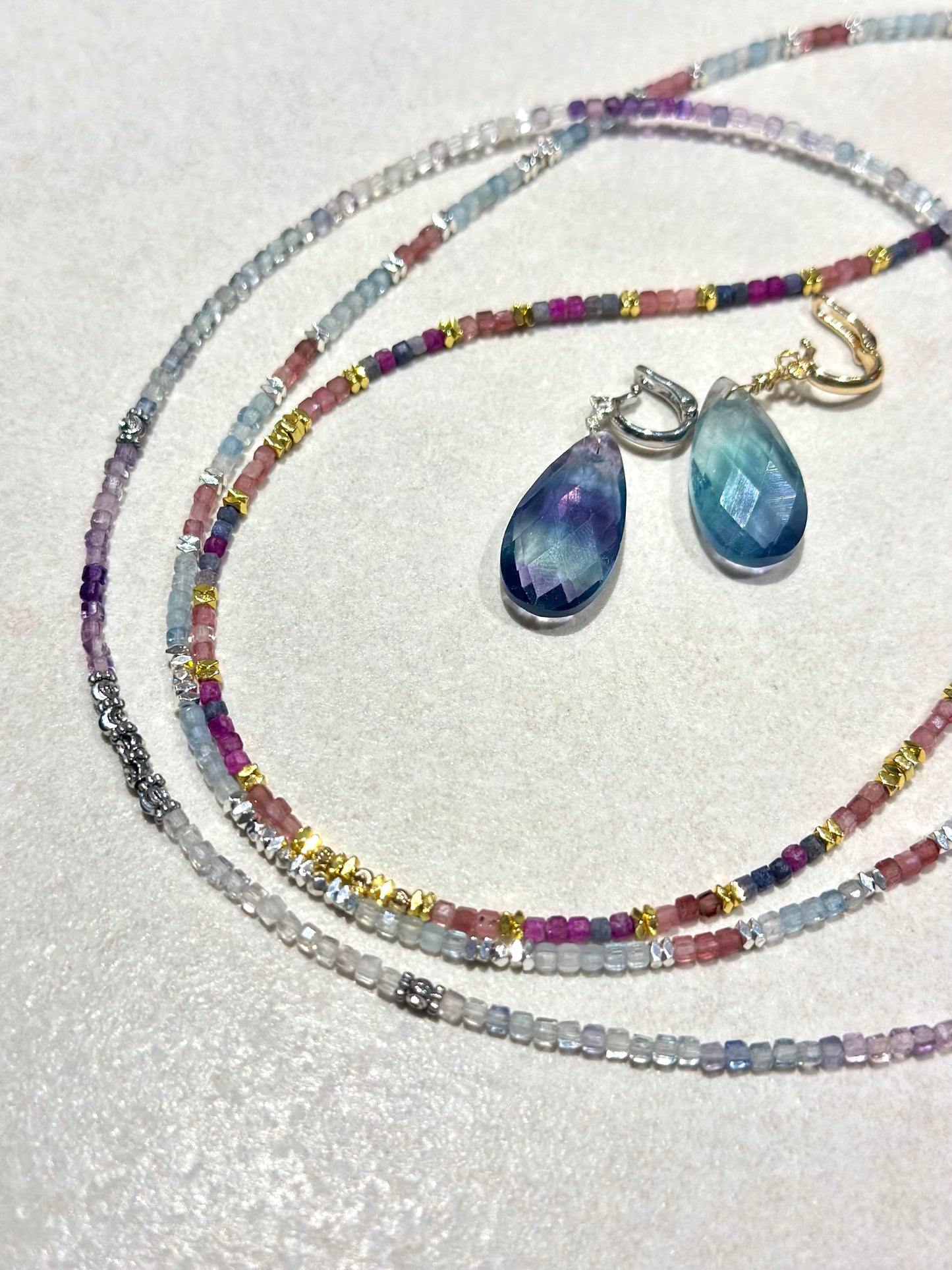 Collier Fluorite