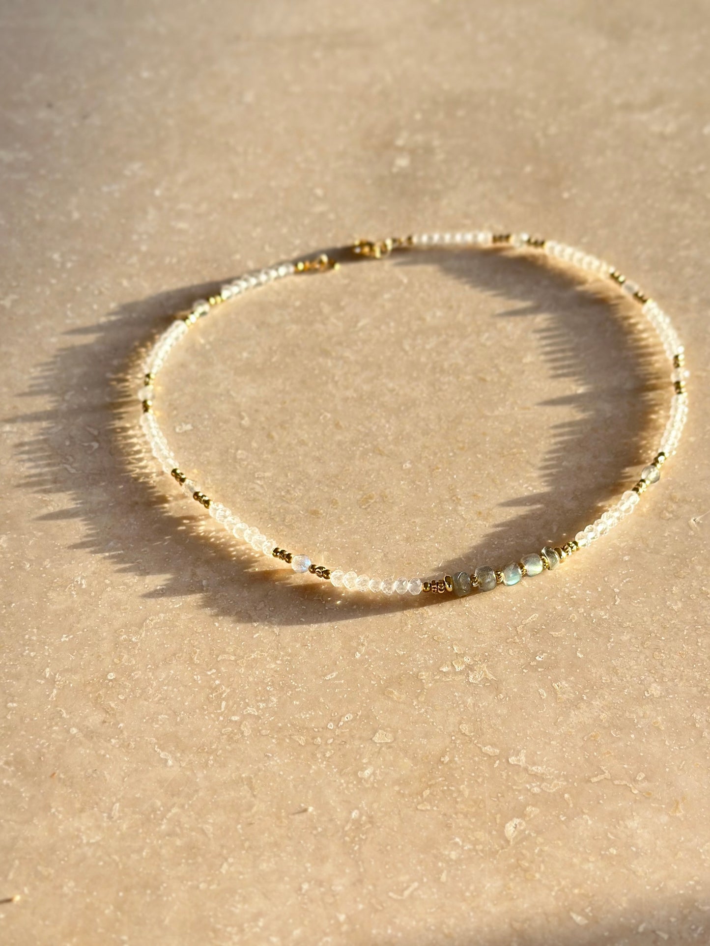 Cristal de roche & Labradorite – Clarté et protection