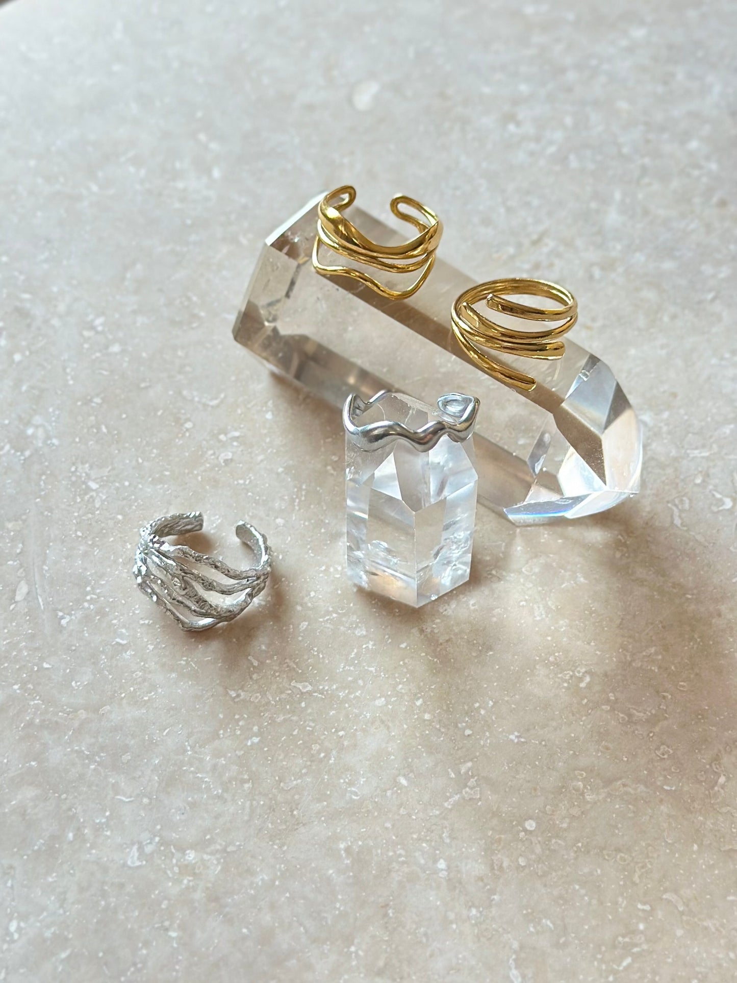 Bague en Argent ajustable