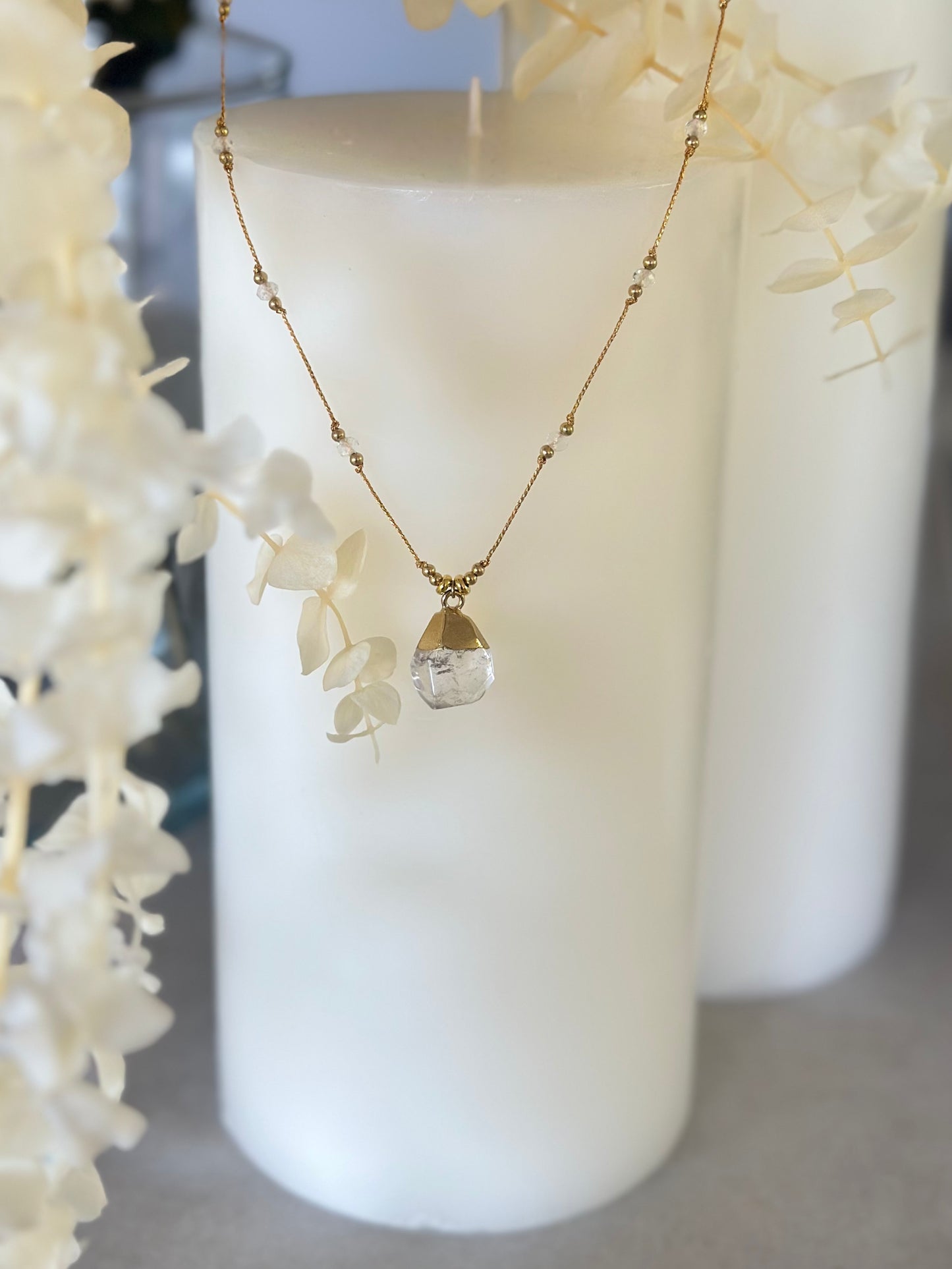 Collier Cristal — Clarté et résonance intérieure