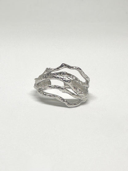 Bague en Argent ajustable
