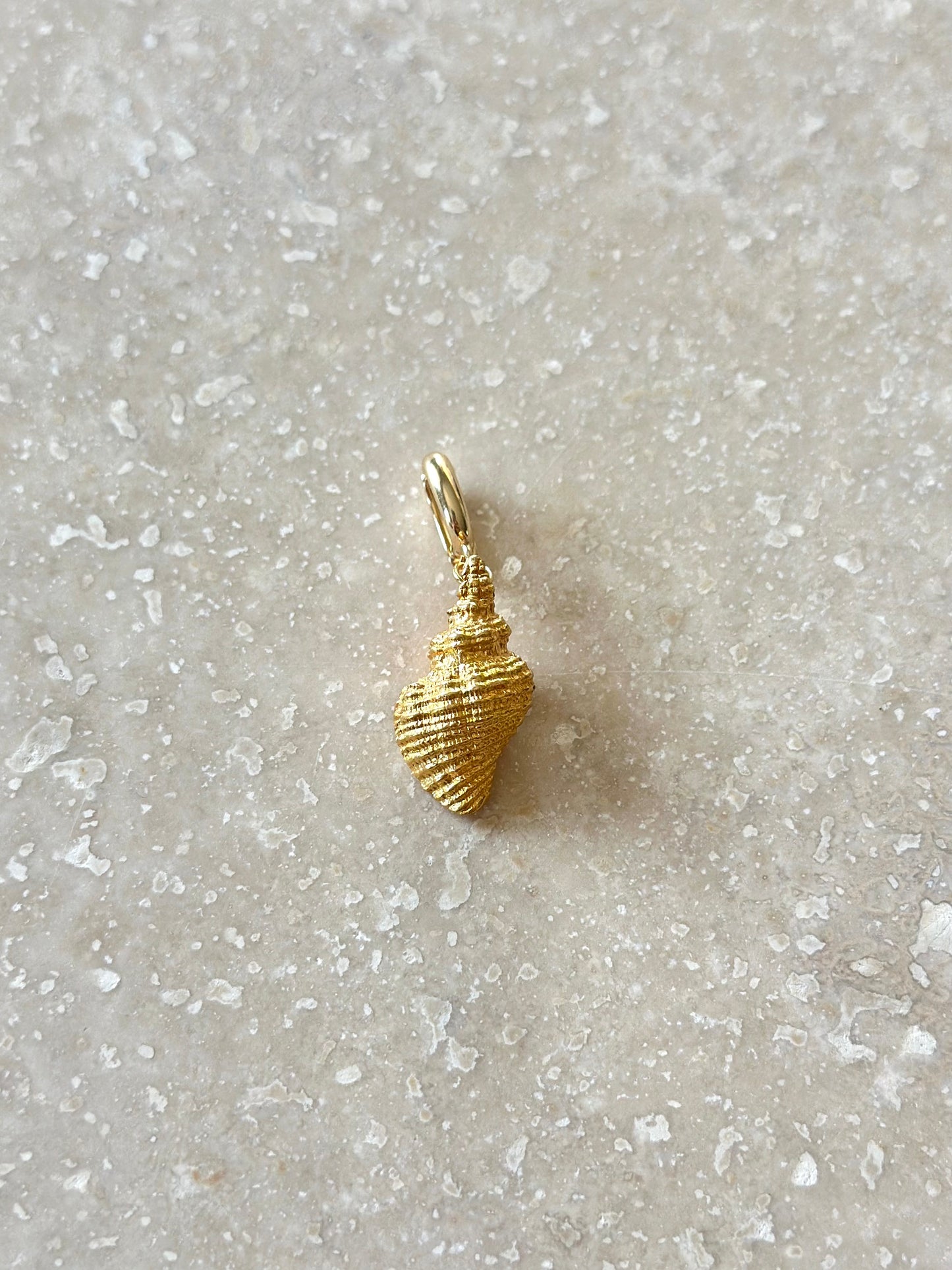 Pendentifs dorés coquillage, tortue, corail, ovale