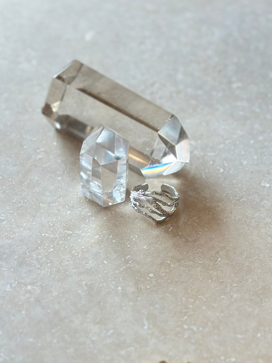 Bague en Argent ajustable